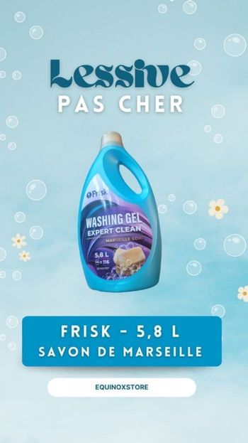 PROMO SEULEMENT 10E 5.8L savon de Marseille 