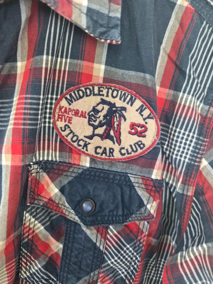 Chemise a carreaux Kaporal taille XL - photo numéro 3