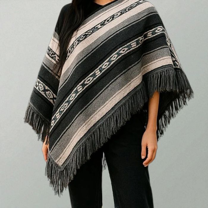 Jolie ponchos Femme