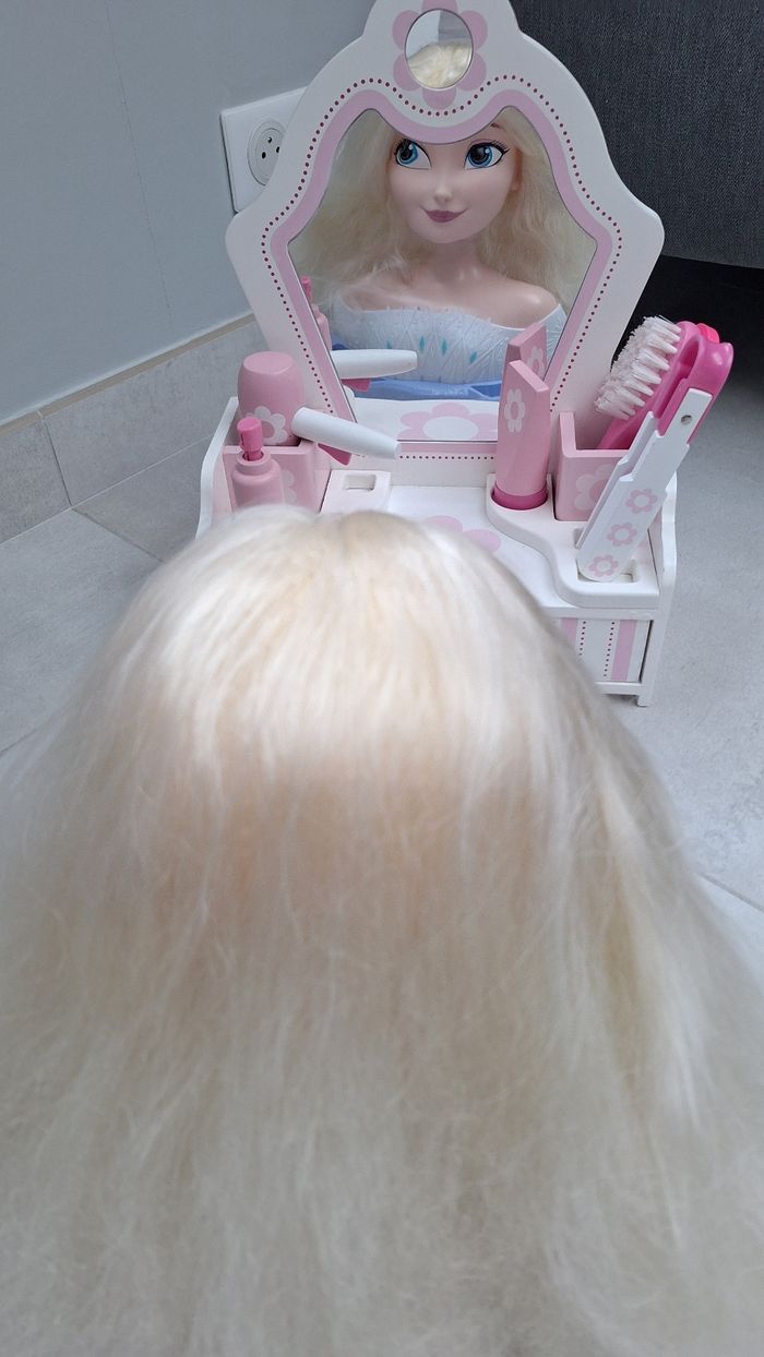 Coiffeuse de table avec accessoires melissa et doug - photo numéro 2