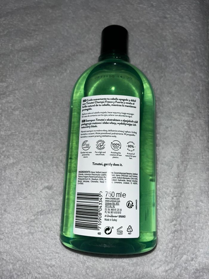 Lot de shampooing timotei 750 ml - photo numéro 5