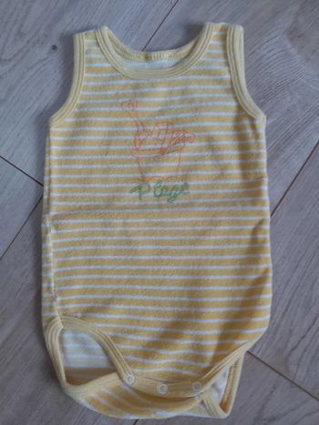 Bodie sans manches mixte garçon/fille 74cms  9/12 mois (78)