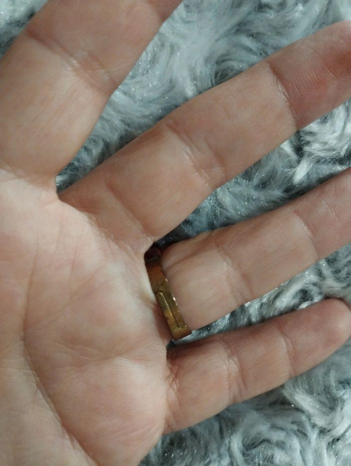 Bague originale ajustable avec perles - photo numéro 5