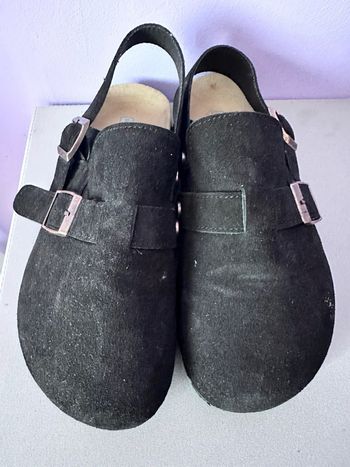 Sandales fermées noir