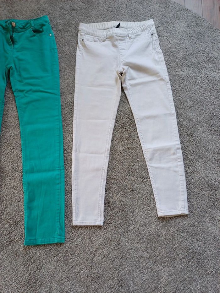 Lot de 2 pentalons femme taille 40 - photo numéro 3