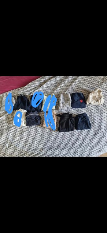 Lot de 7 trainings bebe