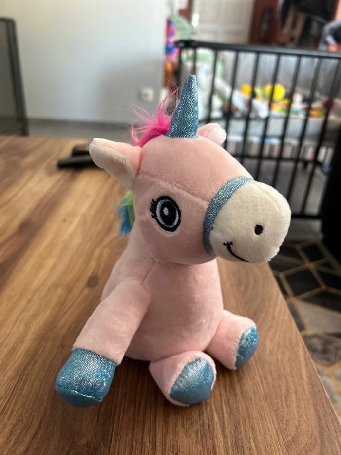 Peluche licorne - photo numéro 2