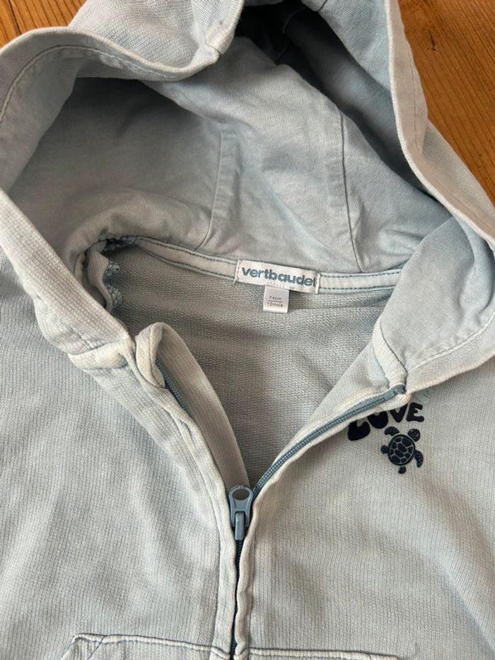 Gilet bleu - photo numéro 2