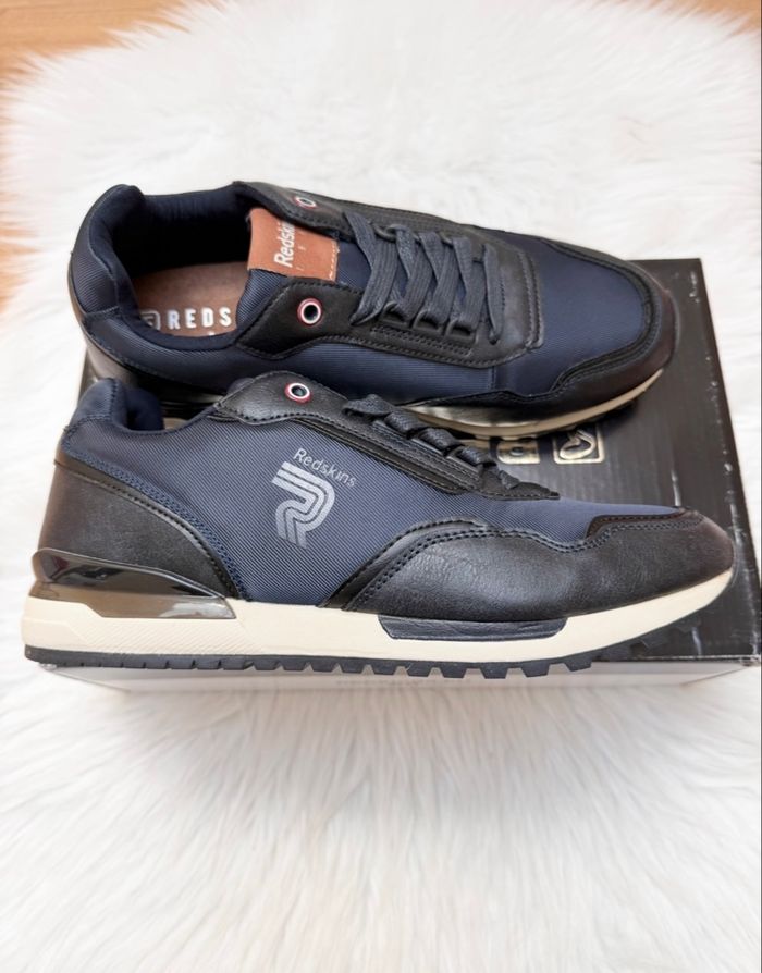 Baskets Redskins – Taille 41 – bleu marine/noir – Neuf avec boîte - photo numéro 10