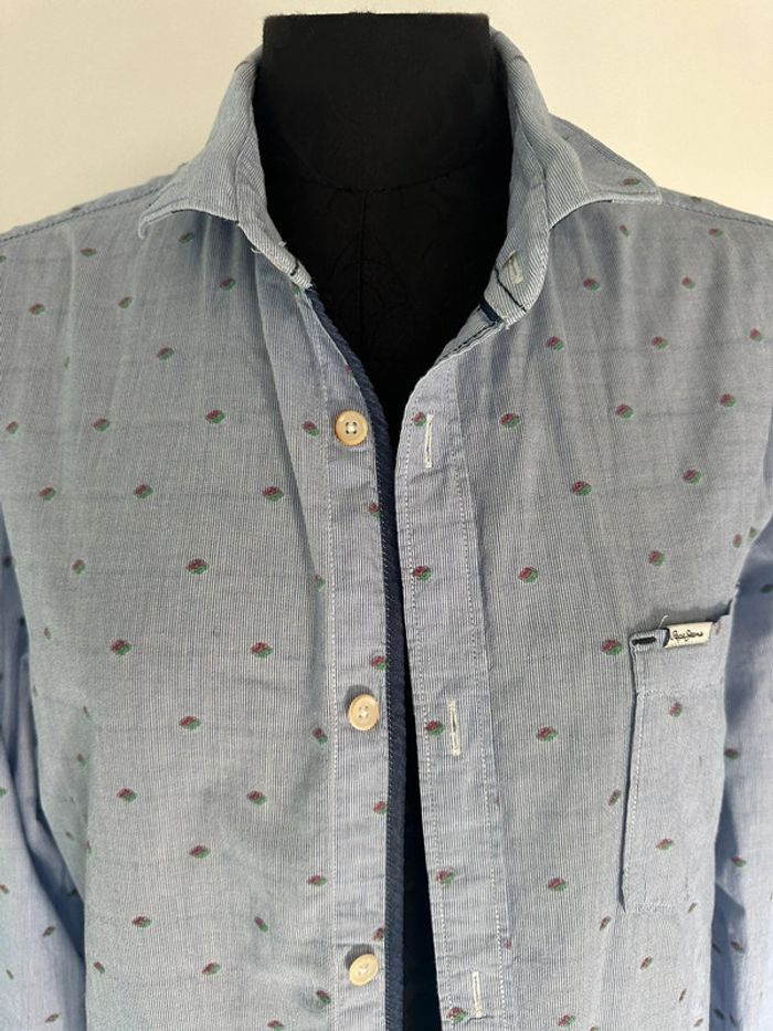 Chemise bleue Pepe Jeans - photo numéro 2