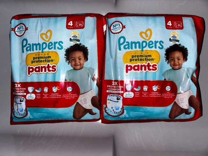 Maxi- Pack De 58 Couches Pampers Protection Premium Pants Neuf Dans L’emballage ( Taille: 4 )