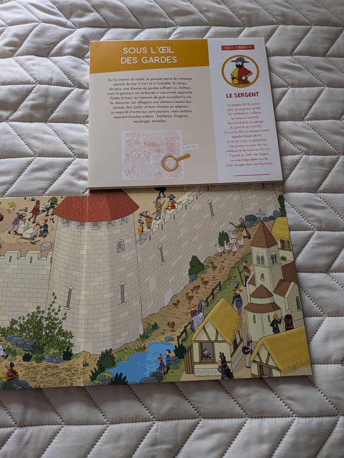 Lot de 2 livres thème Châteaux forts - photo numéro 4