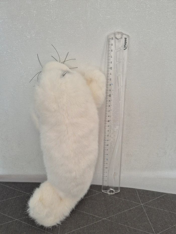 Peluche phoque blanc - photo numéro 8