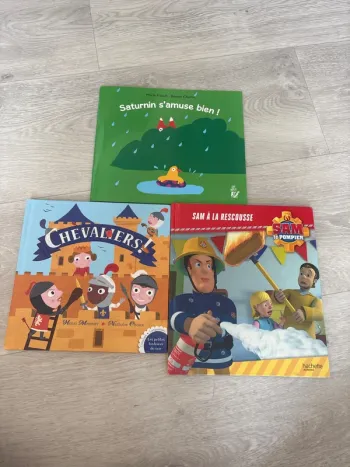 Lot de 3 livres enfant premiere histoires