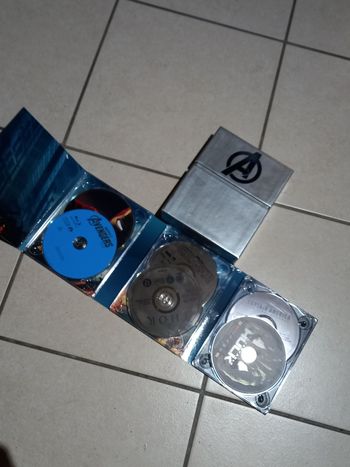 Coffret dvd blue-ray les avengers