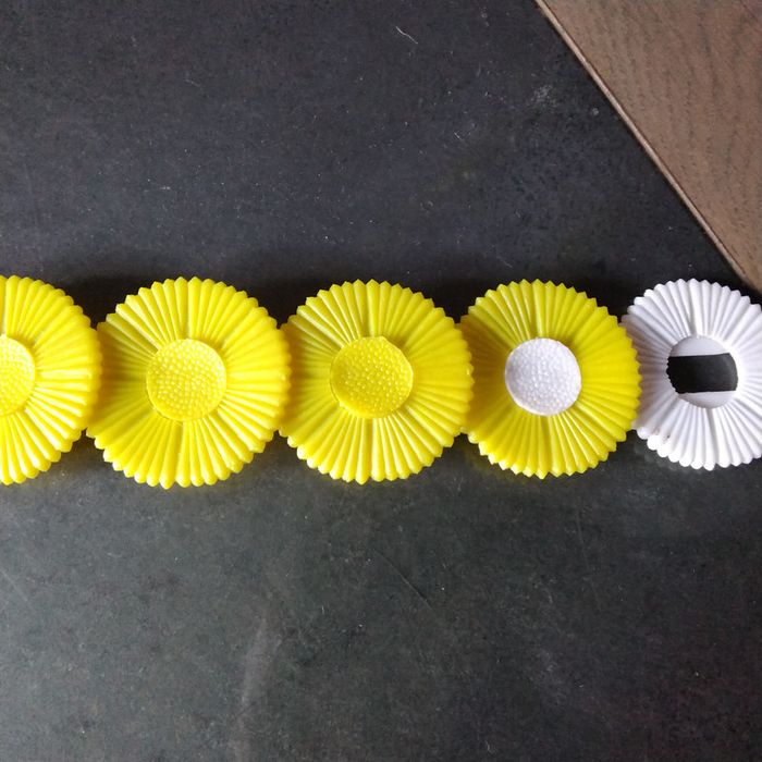 Ceinture jaune femme vintage - photo numéro 7