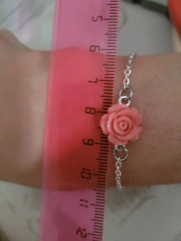 Bracelet en acier inoxydable argenté - photo numéro 2