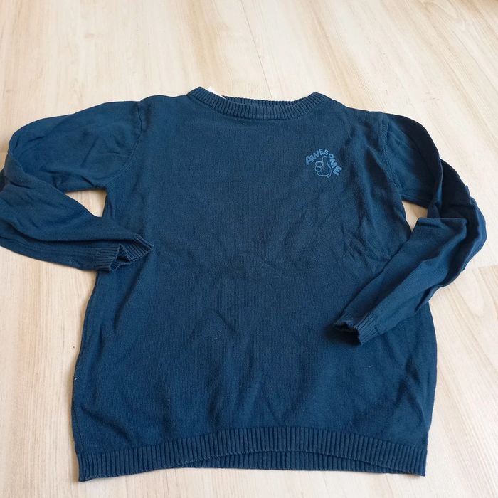 Pull bleu kiabi 8 ans