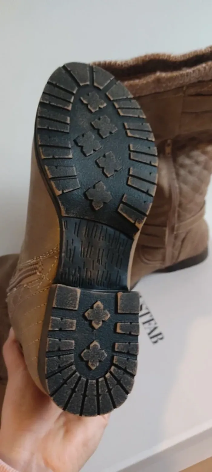 JustFab Bottes hautes Mahira taille 36 - photo numéro 19