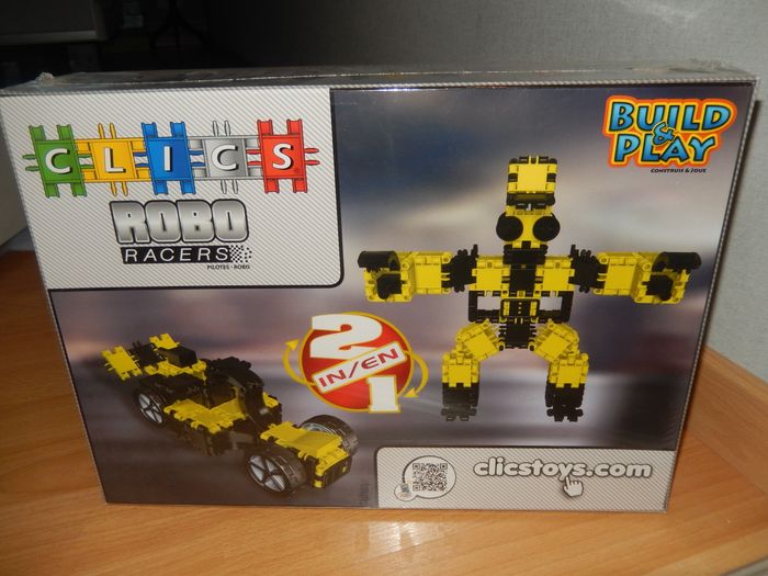 Clics robo racers neuf