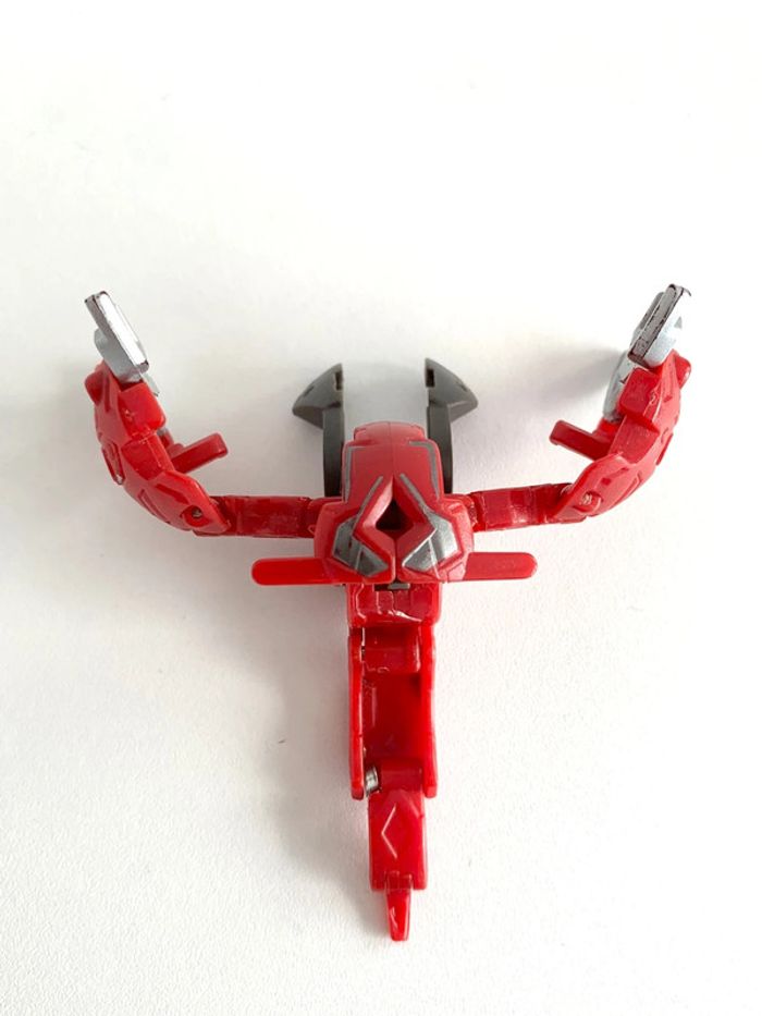 Bakugan Baku Sky Raiders Pyrus Reptak Mechtanium Surge 830G rouge - photo numéro 5