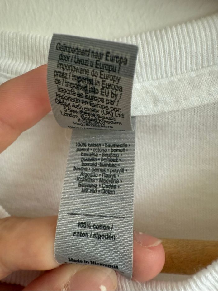 T-shirt manches courtes blanc m.pokora Matt pokora épicentre 2024/2025 taille 36 S - photo numéro 3