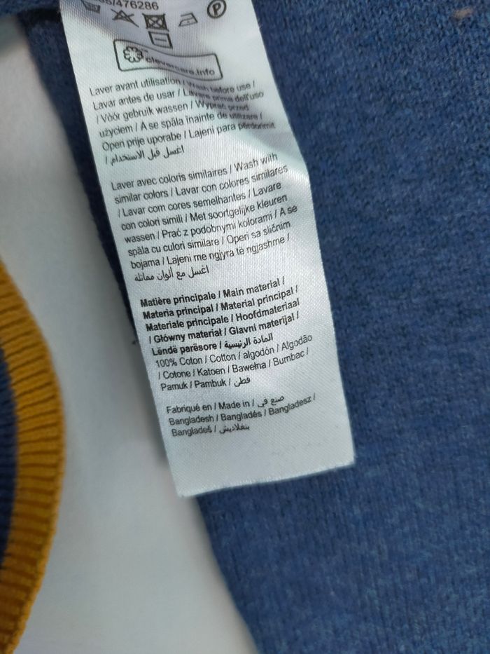 Pull bleu marine - photo numéro 5