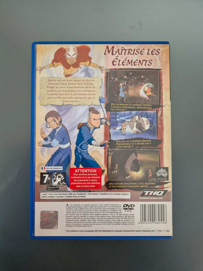 Avatar Le Dernier Maitre de l'Air Playstation 2 - photo numéro 2