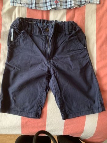 Ensemble bermuda, chemisette