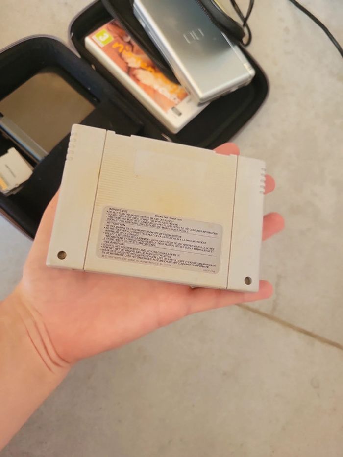 Jeu vidéo super nes nba console française - photo numéro 3