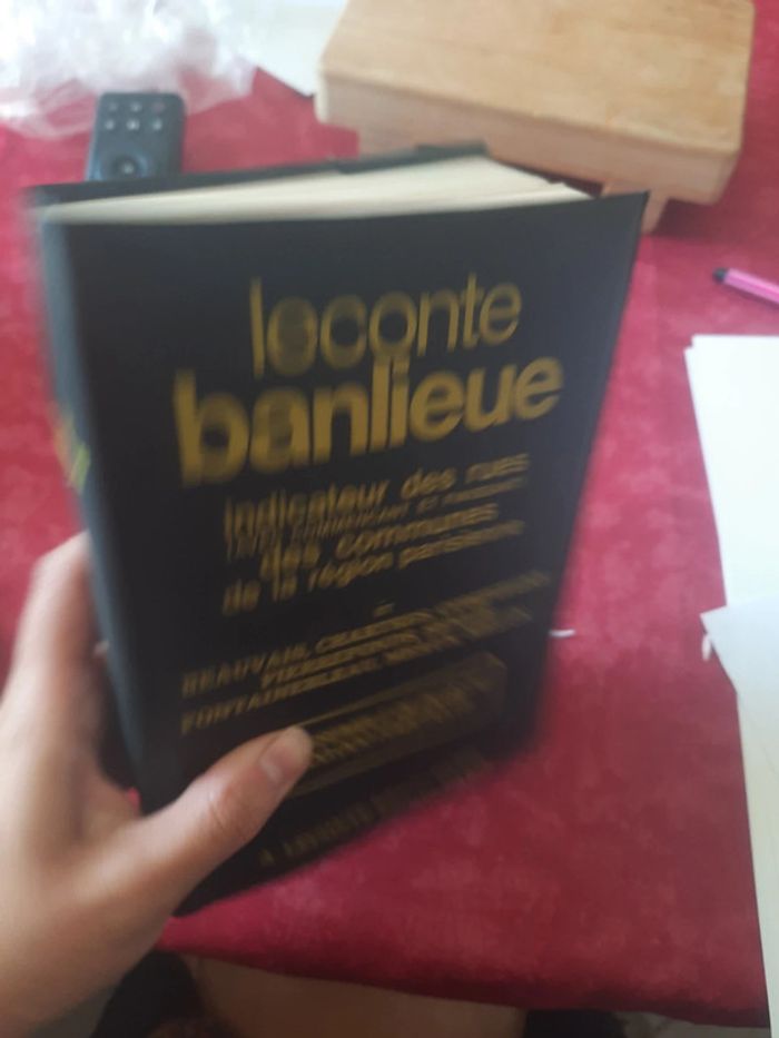 Livre leconte banlieue indicateur de rues p c - photo numéro 5