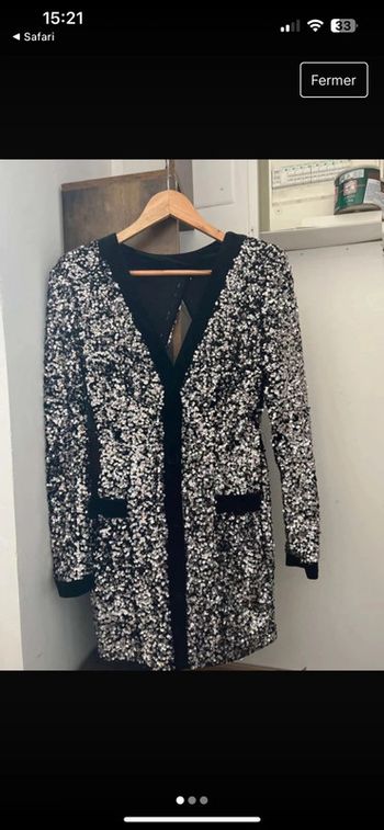 Robe fête ou jour de l’an - taille S - Neuf