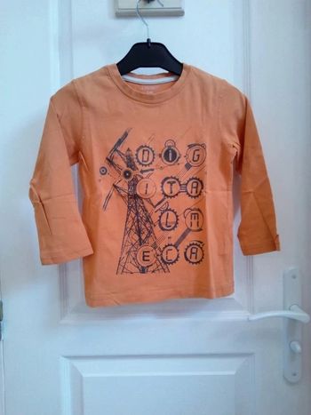 T shirt manche longue T.5 ans - In Extenso