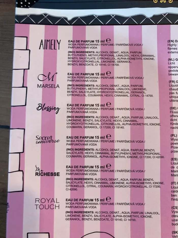 Lot de 6 mini parfums - photo numéro 6