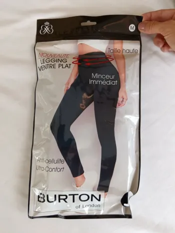 Legging ventre plat Burton of London noir M