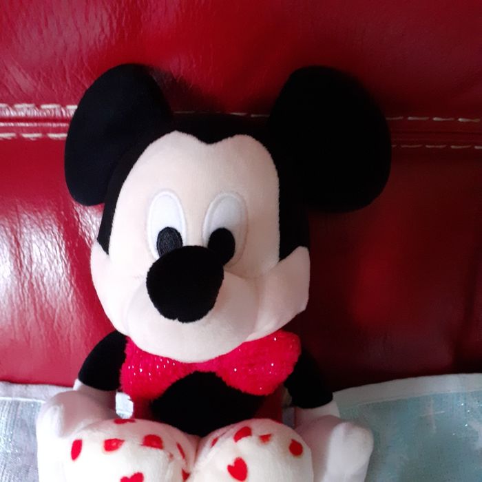 Peluche Mickey avec noeud papillon - photo numéro 6