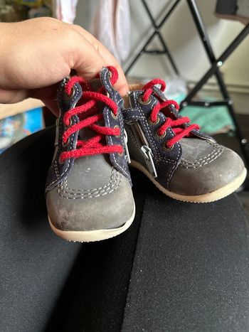 Bottes taille 21 en cuir