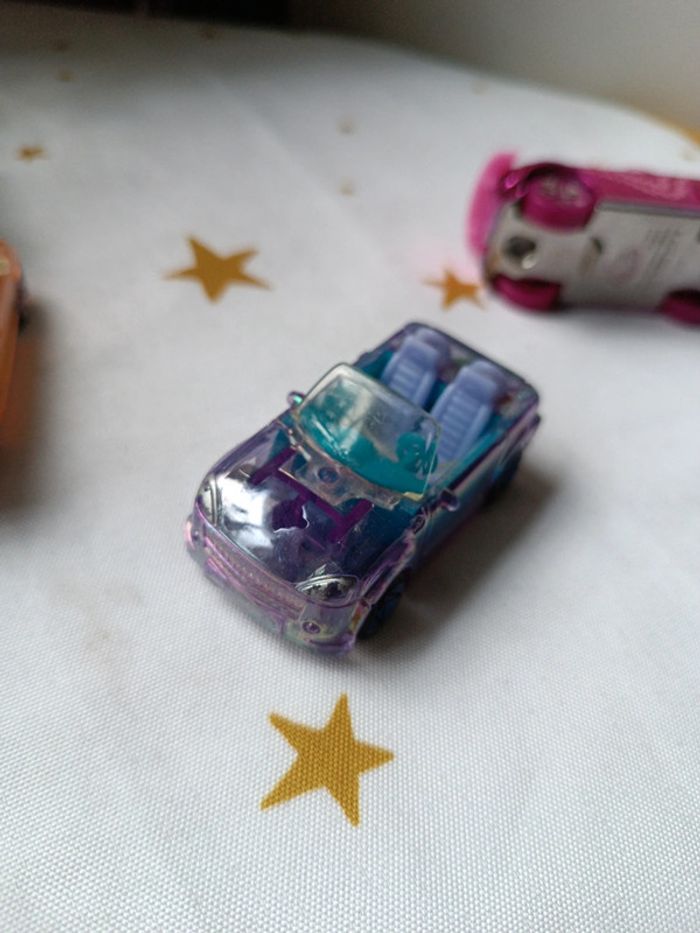 Voiture car Polly pocket miniature mini poupée doll 58 34 12 1 36 59 rose bleu orange violette - photo numéro 17