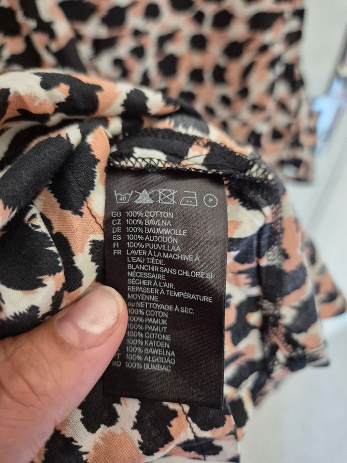 Magnifique robe dos nu taille 38 fermeture sur côte 100% coton - photo numéro 10