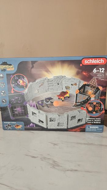 Coffret schleich battle cave arena
