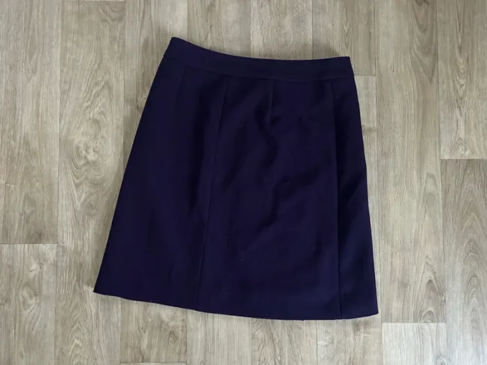 Caroll minijupe, violette femme, taille 36 - photo numéro 3
