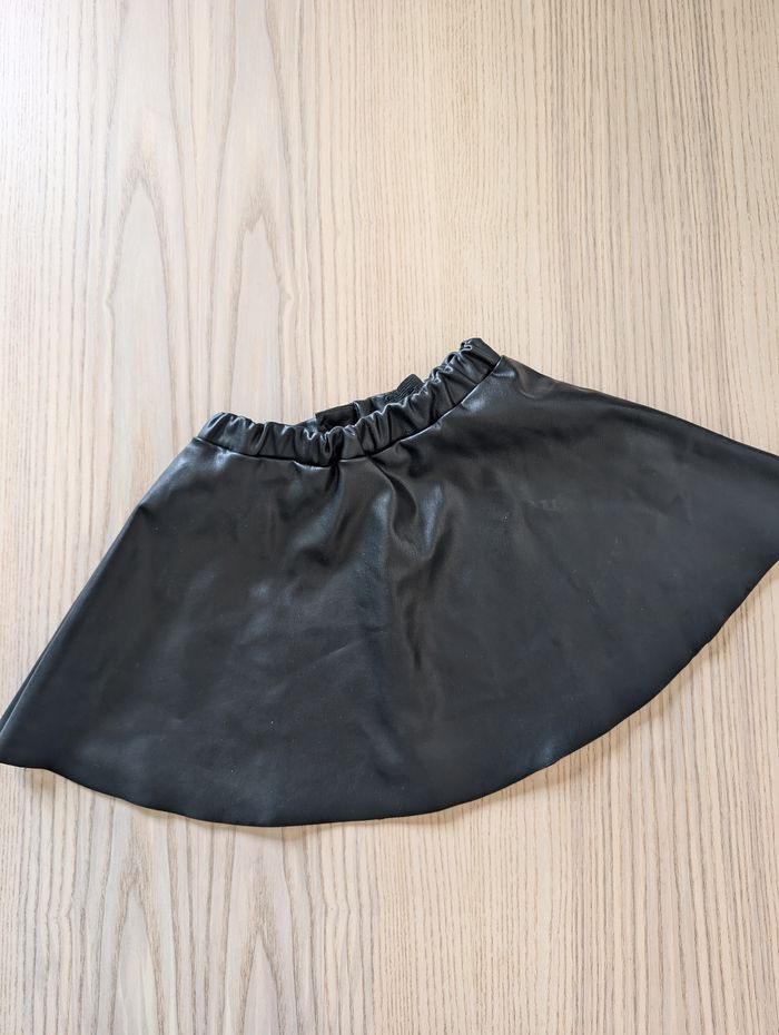 Jupe simili cuir