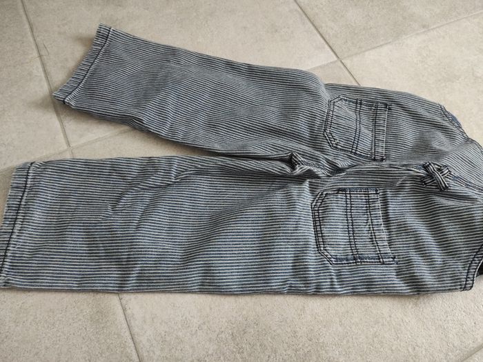 Salopette en jean bout chou 36 mois - photo numéro 2