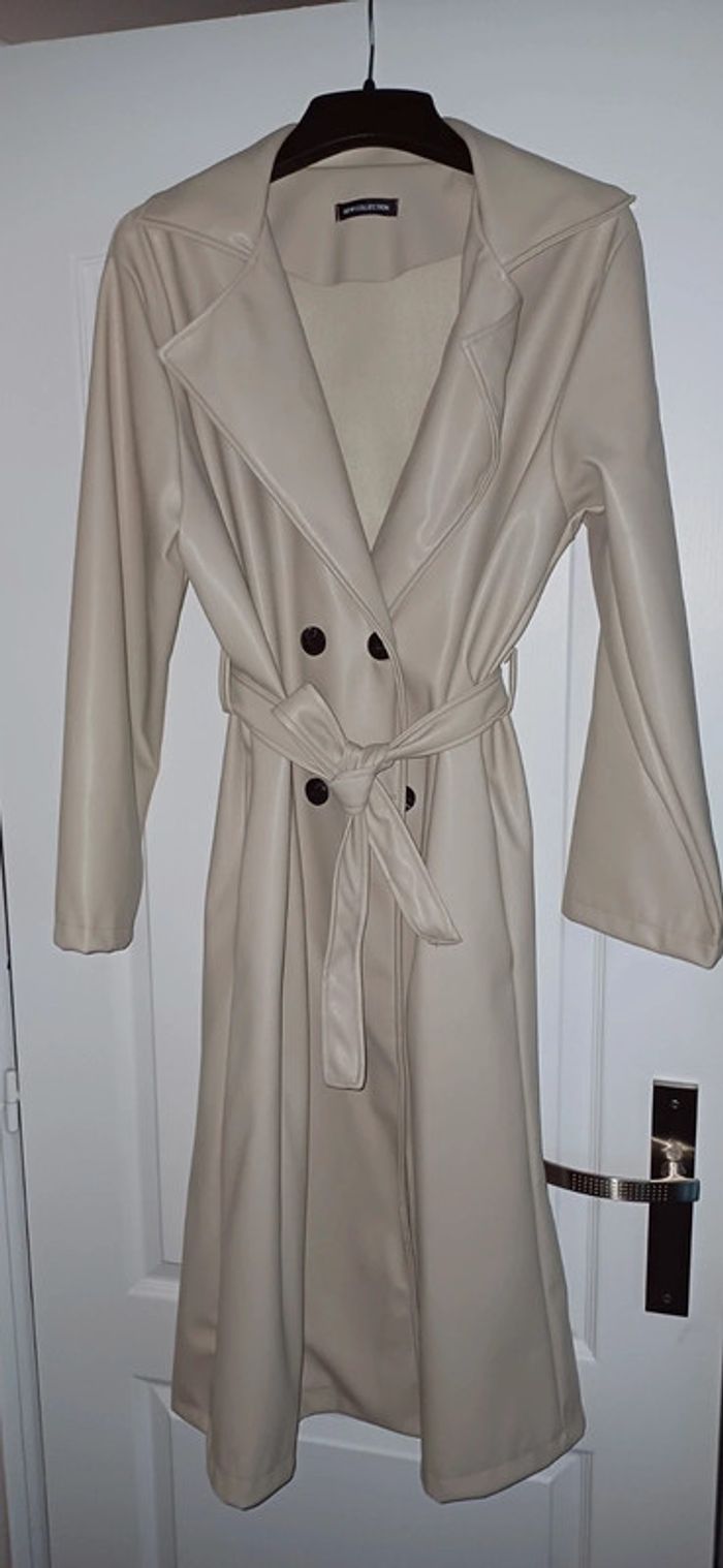 Trench simili cuir
