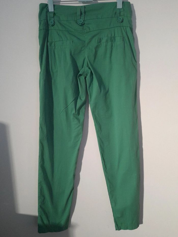 Pantalon vert taille 36 - photo numéro 7