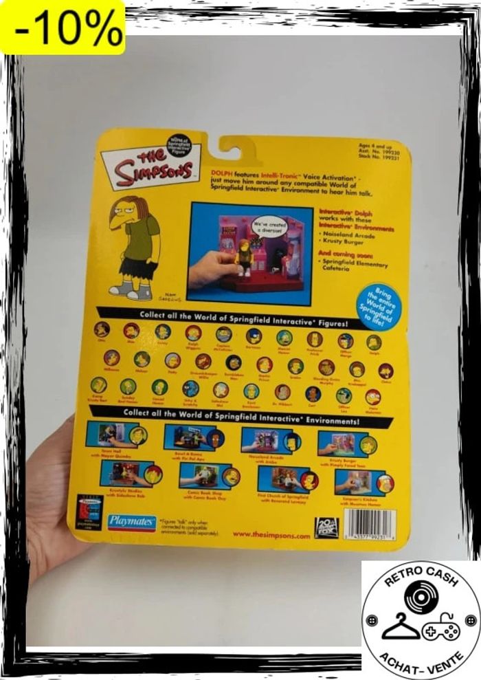 The Simpsons - Playmates - Dolph (série 7) - photo numéro 5