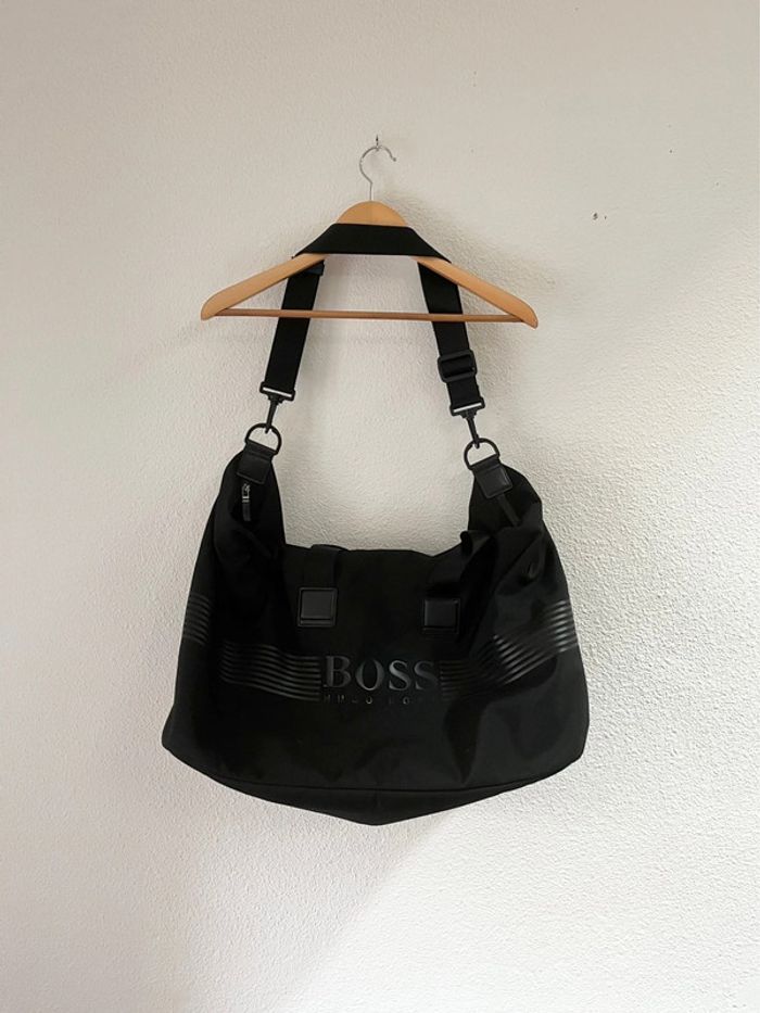 Sac de voyage noir Hugo Boss - photo numéro 5