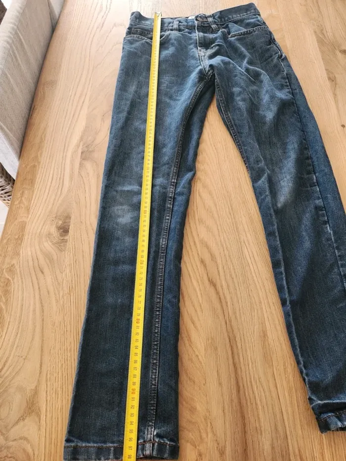 Pantalon Jean bleu LH taille 34 en très bon état - photo numéro 4