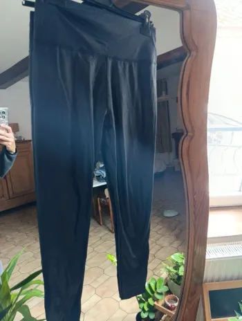 Legging simili polaire