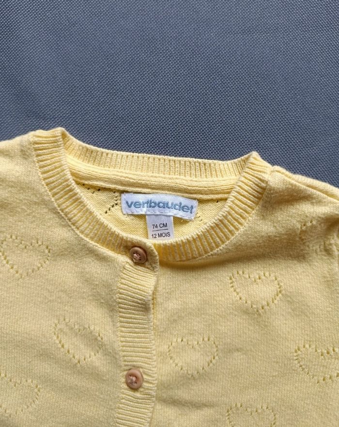 Gilet jaune 💕 Taille 12 mois - photo numéro 3